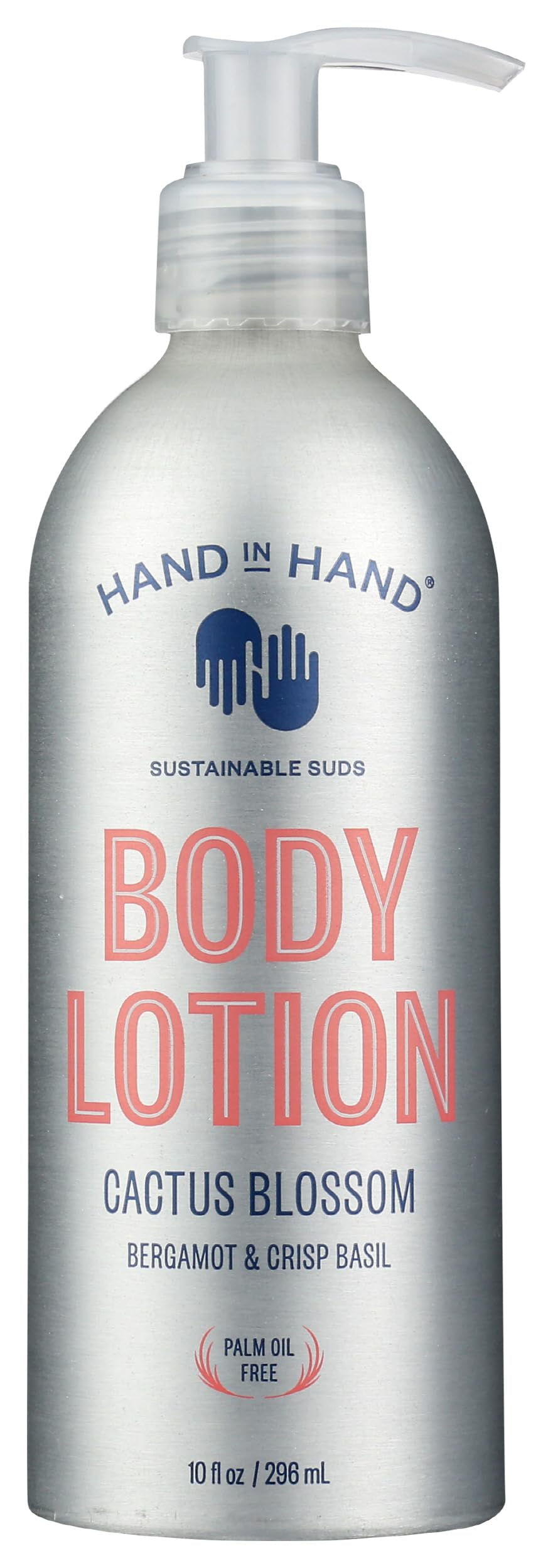 Hand In Hand Cactus Blossom Lotion bottle for daily hydration and soft skin.