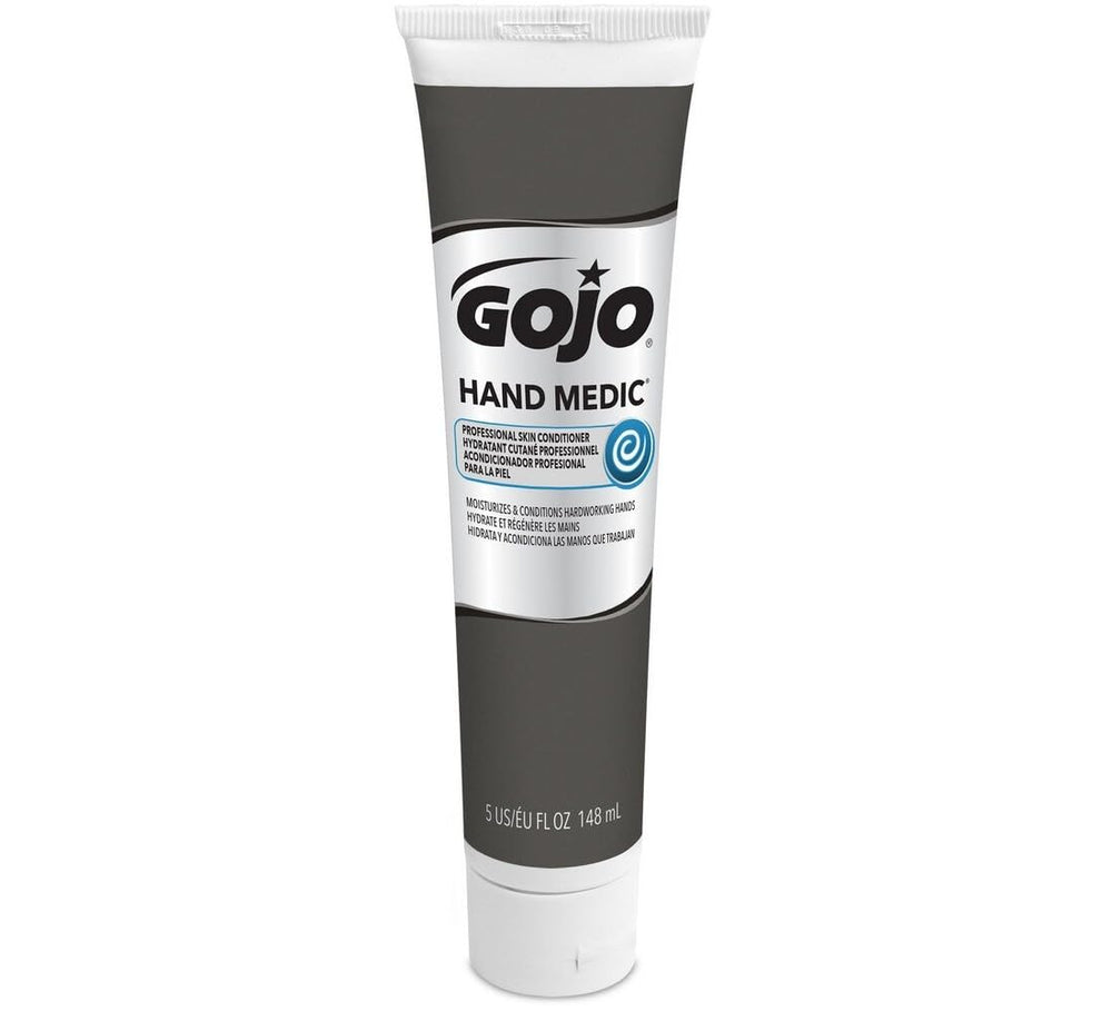 HAND MEDIC Professional Skin Conditioner being applied for fast absorption.