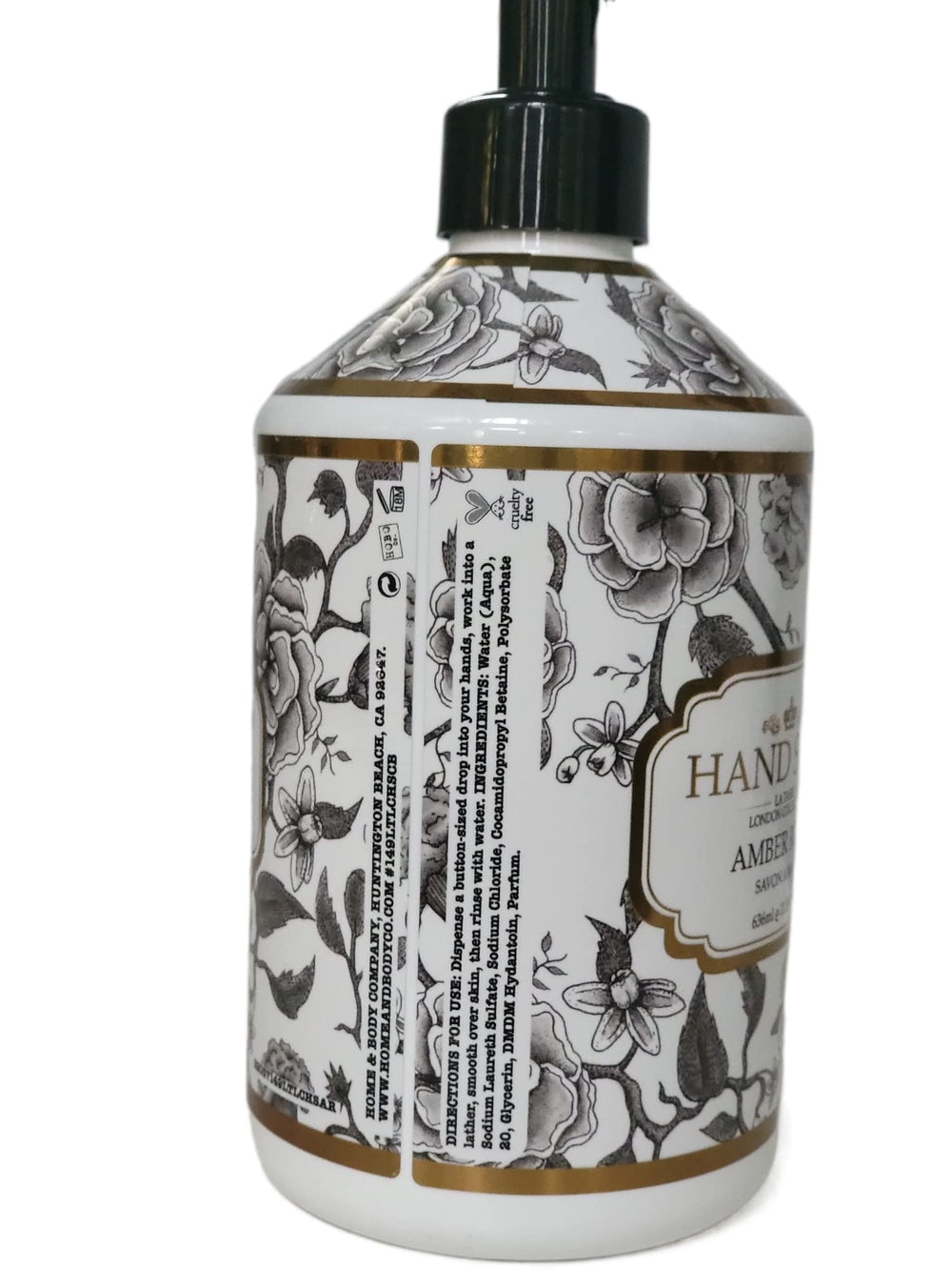 Hand Soap bottles on a sink ready for daily use and decor