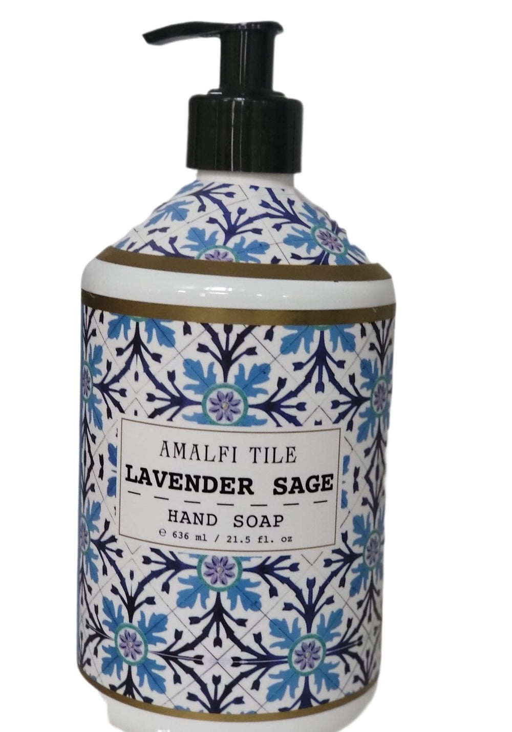 Hand Soap collection Italian-inspired design display on a sink or shelf.