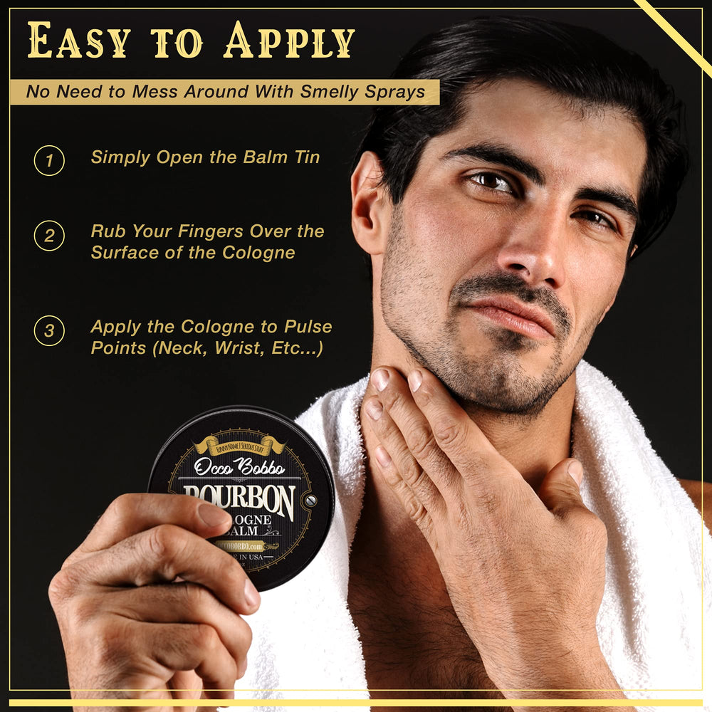 Handy Hound Occo Bobbo bottle application showing rub-on scent