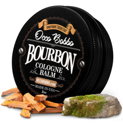 Handy Hound Occo Bobbo tin closeup for travel-friendly solid cologne