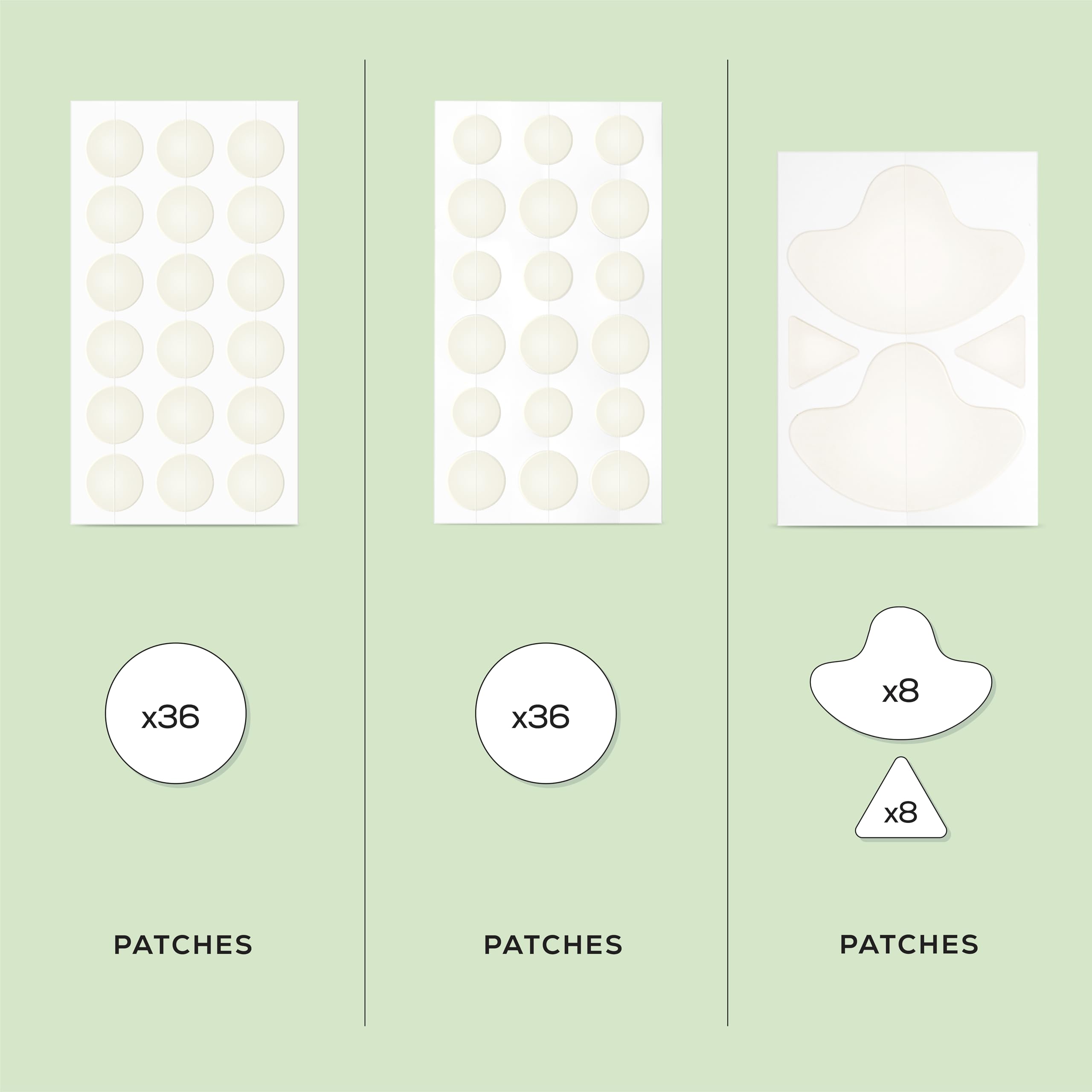 HANHOO extra-strength blemish patch provides targeted spot support.