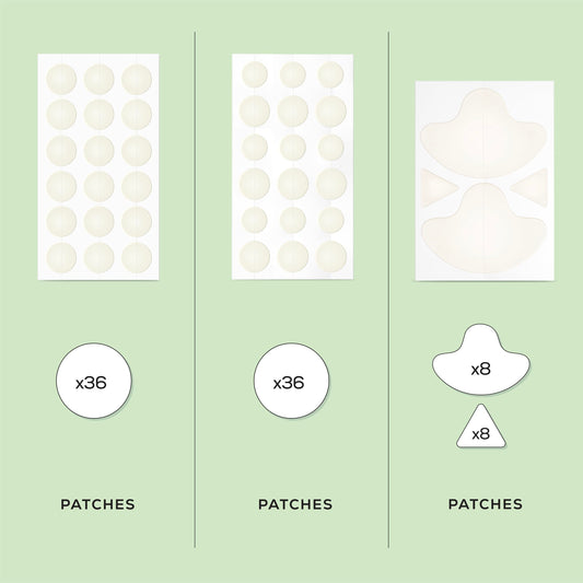 HANHOO extra-strength blemish patch provides targeted spot support.