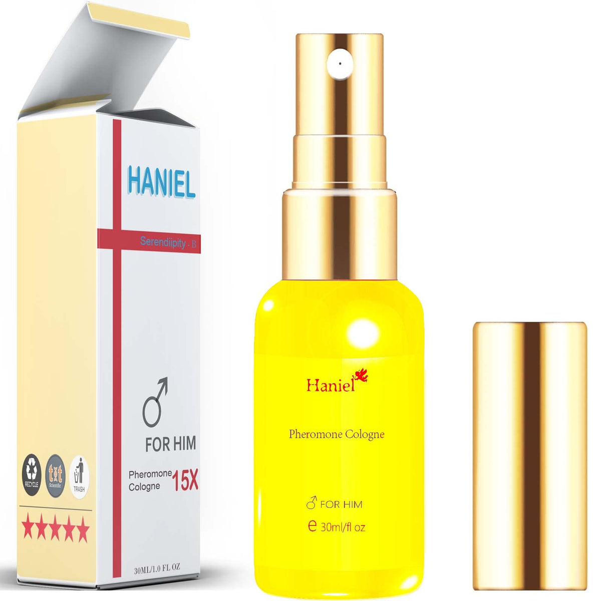 Haniel Lux Socialite Cologne bottle for men exudes premium fragrance and confidence.