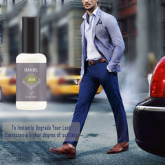 Haniel Cologne with cypress accents adds earthy sophistication for evening wear