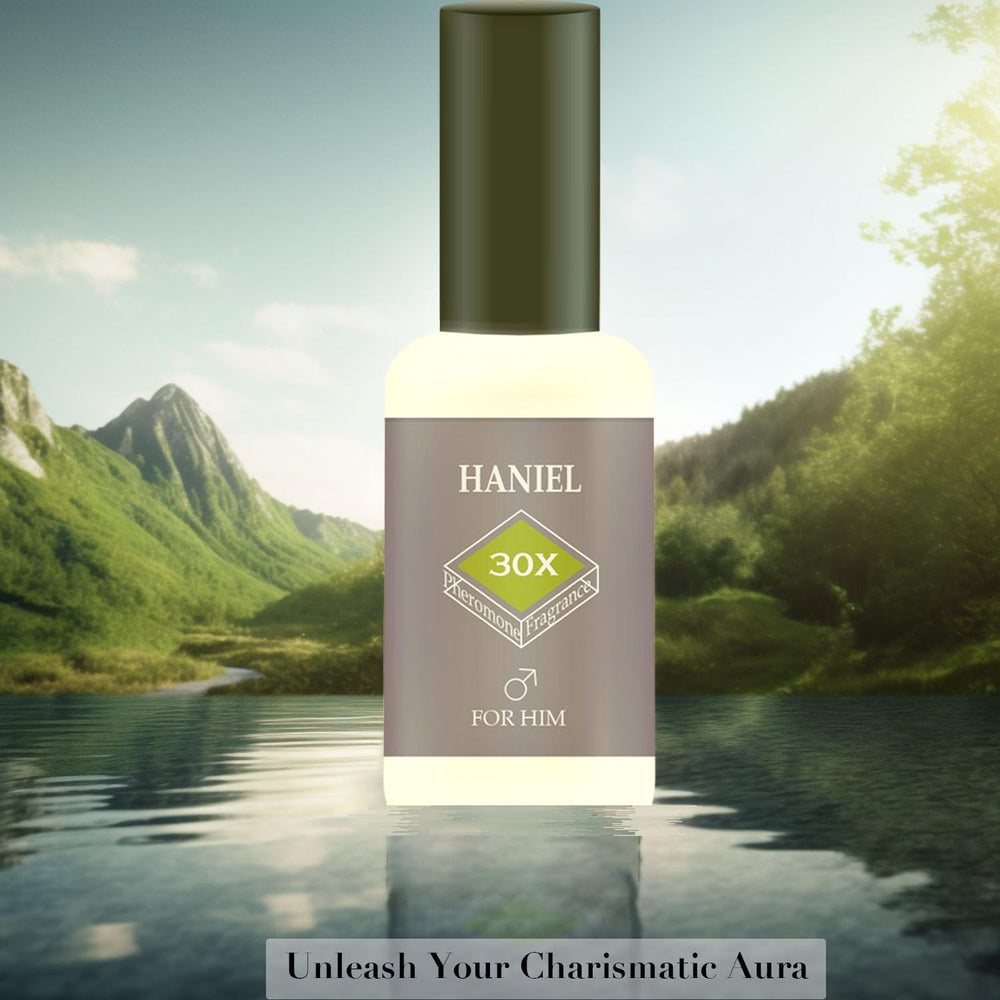 Haniel plant-based pheromones showcase in everyday wear for sustainable styling