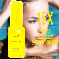 Haniel Pheromone Spray for Women base notes close up patchouli depth.
