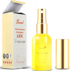 Haniel Pheromone Spray for Women bottle close up showing elegant design for daily use and social confidence.