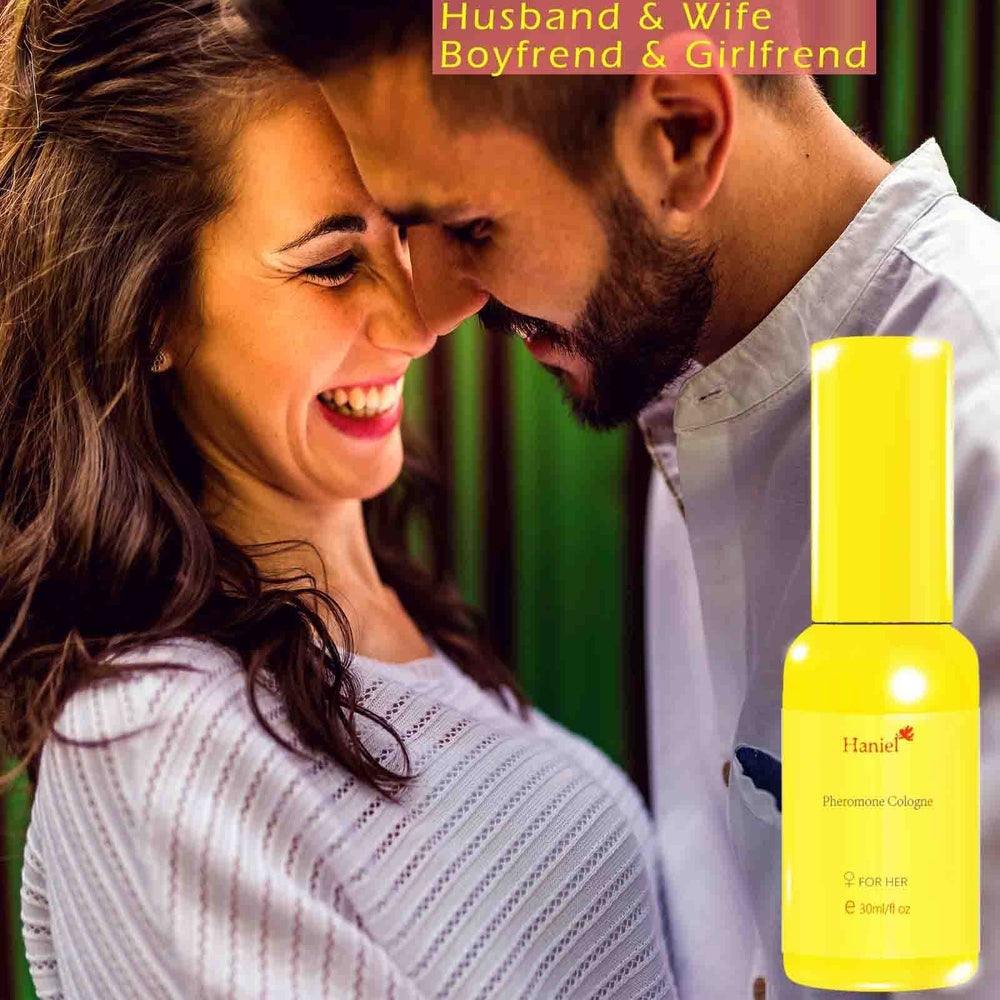 Haniel Pheromone Spray for Women luxury packaging reflecting premium fragrance experience.