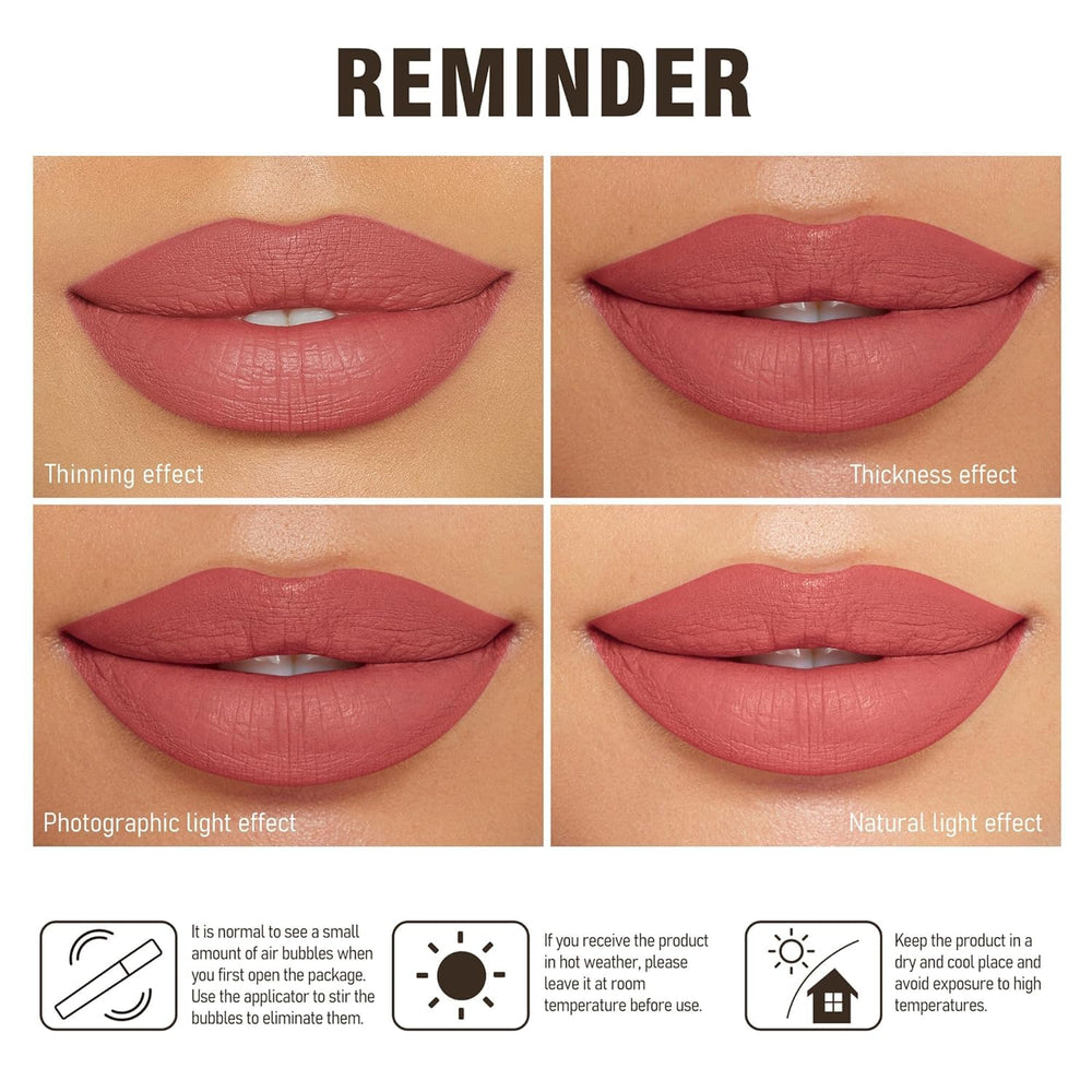 HANLADY Dark Burgundy application tip indicates clean reapplication method