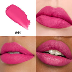 HANLADY lipstick application close-up showing smooth wand for precise daily looks