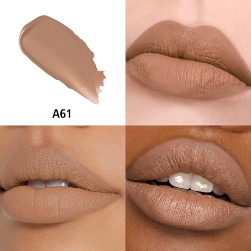 HANLADY Nude Berry Pink Lipstick trio in open packaging highlights vegan, cruelty-free branding