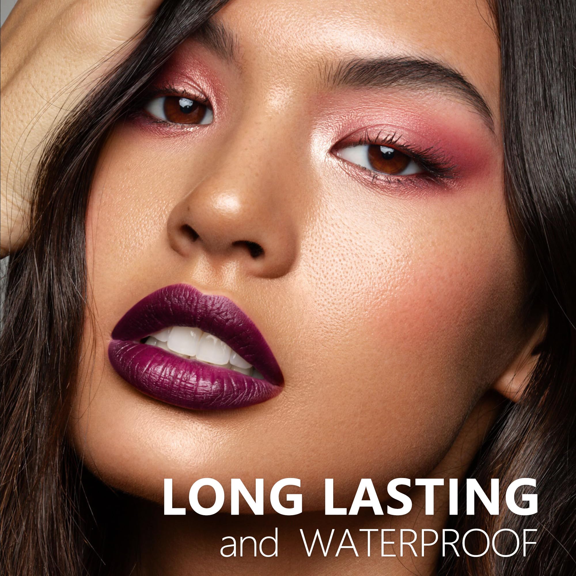 HANLADY waterproof, smudgeproof formula for long-lasting color
