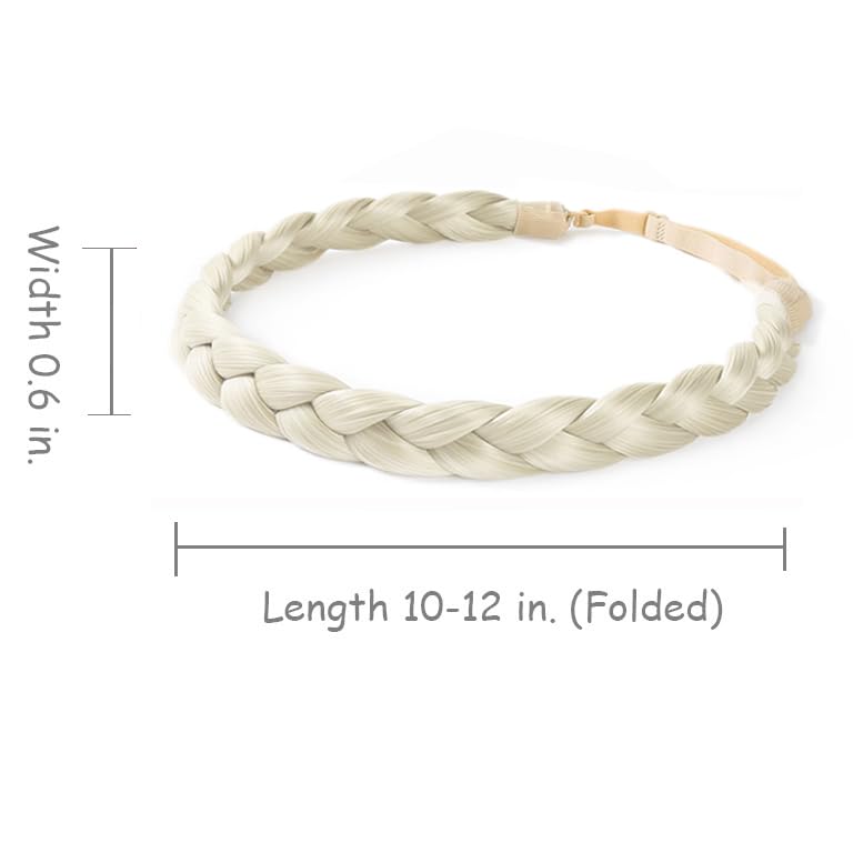 Hann handmade braided headband set adds a touch of texture to hairstyles