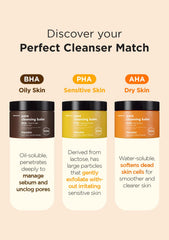 Hanskin BHA Pore Cleansing Balm removes makeup and sunscreen smoothly