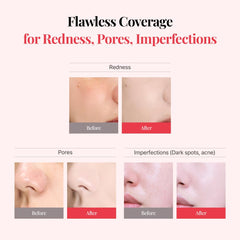 Hanskin DD Cream Contour pore-blurring finish smooths texture for refined skin