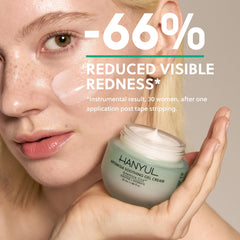 Hanyul Artemisia Soothing Gel Cream gel texture closeup emphasizing smooth hydration
