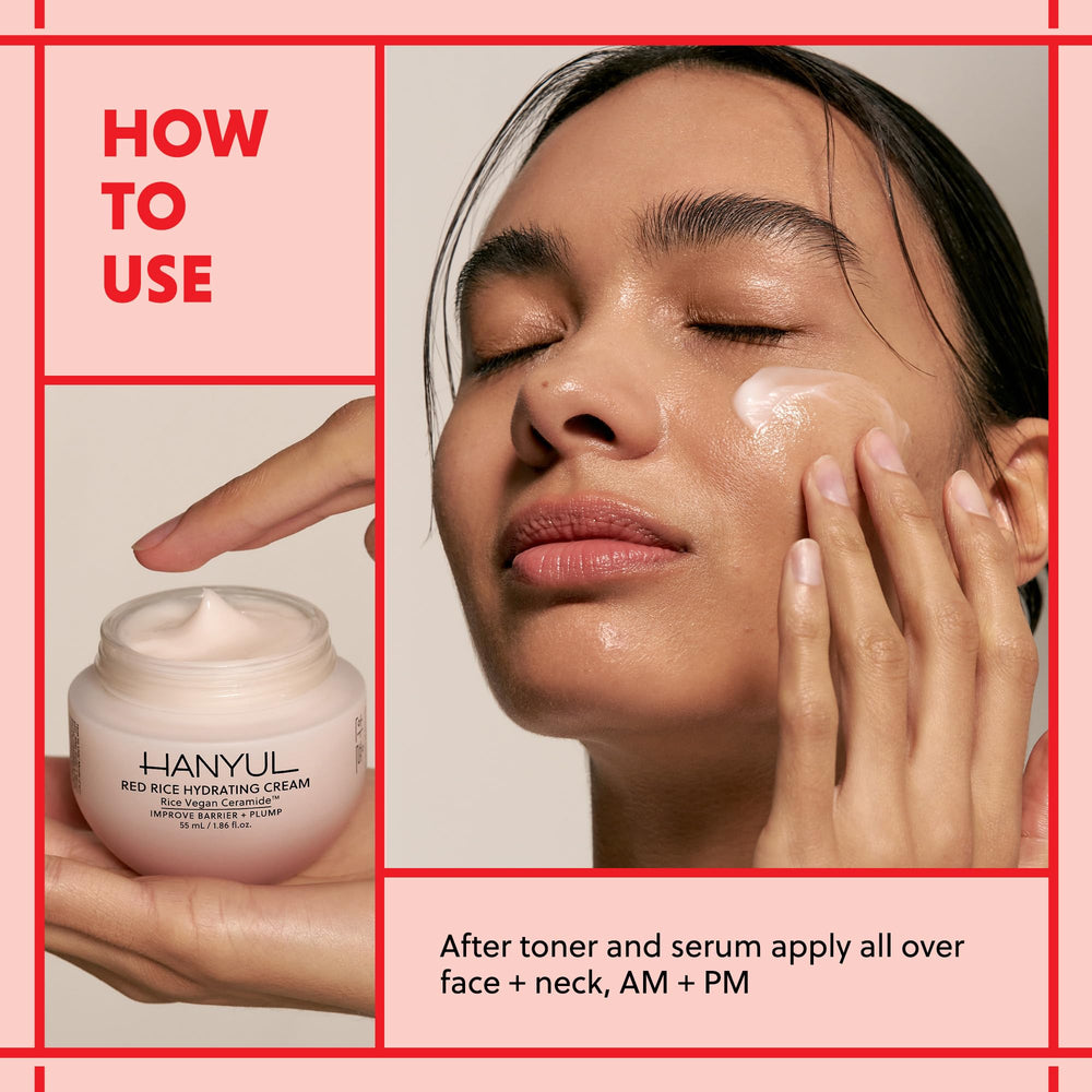 HANYUL brand packaging box image for premium Korean vegan skincare.
