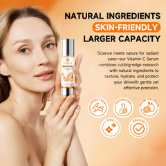 HANYWIL serum packaging with vacuum pump preserving freshness.