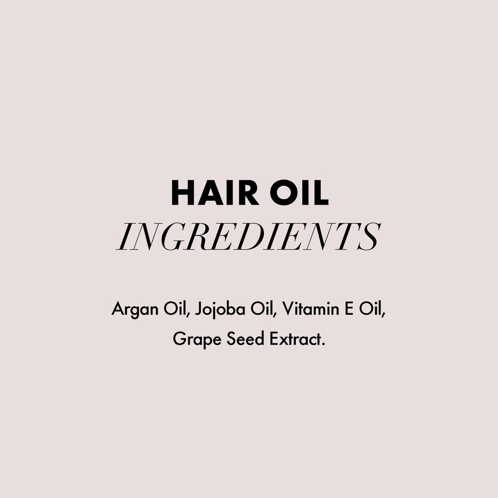 Packaging of Hanz de Fuko vegan hair and beard oil travel size 1.76 oz