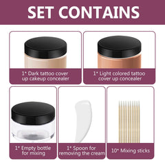 HAPIPET Tattoo Cover Up Cream compact packaging ideal for on the go touch ups