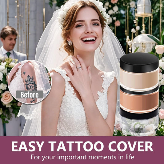 HAPIPET Tattoo Cover Up Cream bottle showcases waterproof formula for active wear
