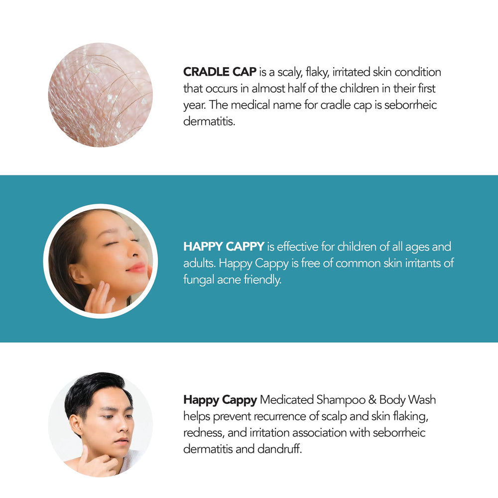 Happy Cappy baby body wash gentle cleansing for skin