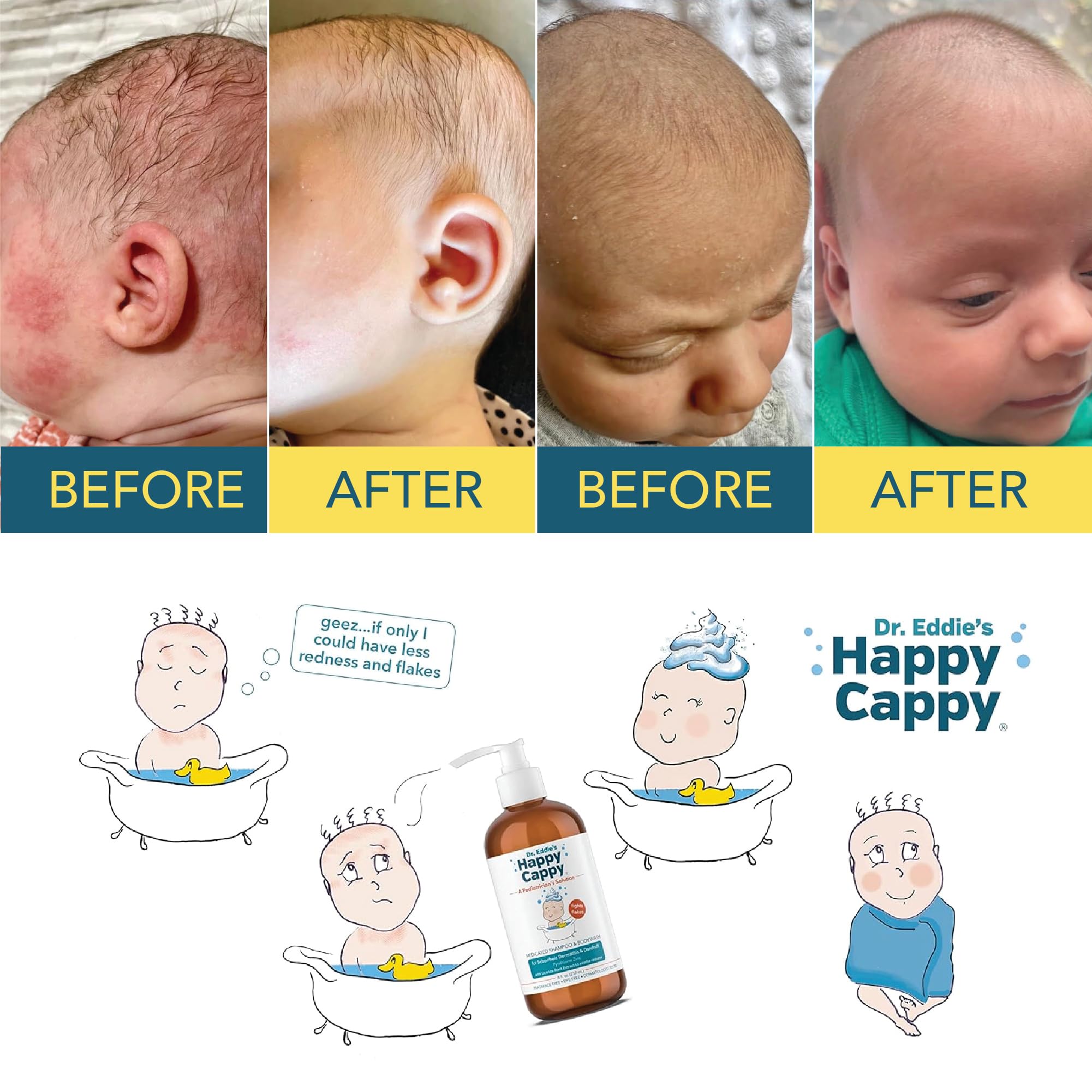 Happy Cappy child-safe wash suitable for all ages