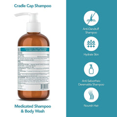 Happy Cappy fragrance-free formula supports delicate skin care while bathing.
