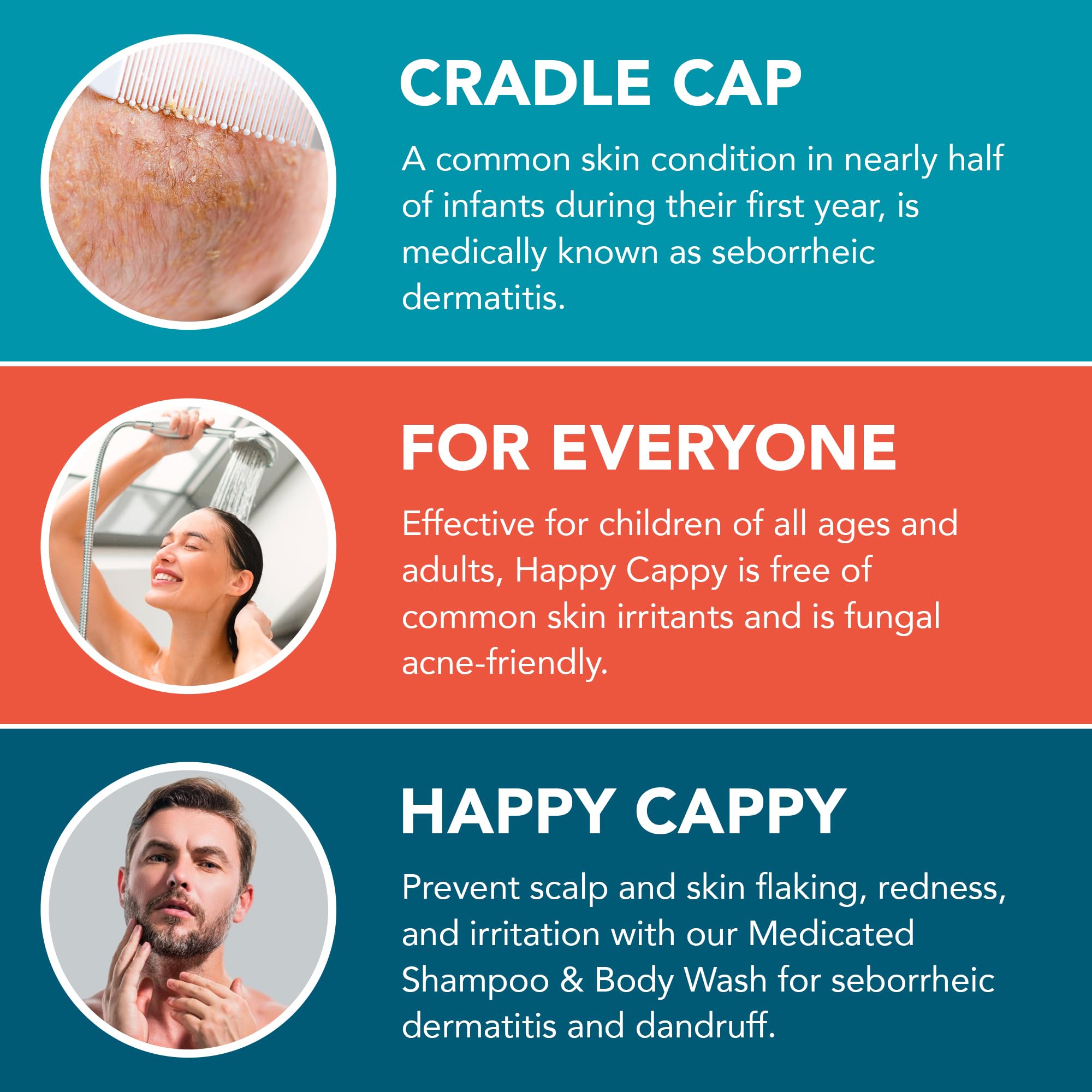 Happy Cappy shampoo and brush bundle packaging ready for baby care routines.