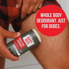 HAPPY NUTS Odor Protection technology closeup emphasizing powerful odor neutralization.