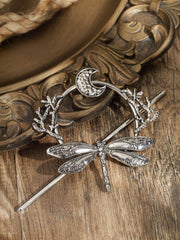 HAQUIL Dragonfly Moon Hairpin packaged as a thoughtful gift option.