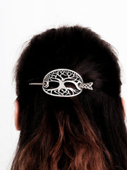 HAQUIL hairpin in daily wear complements casual and formal looks.