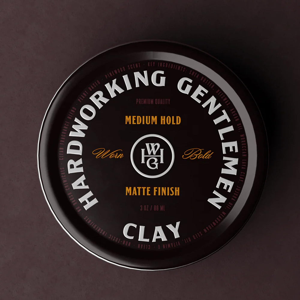 Hardworking Gentlemen non-greasy styling for clean, defined hair