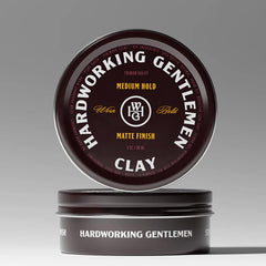 Hardworking Gentlemen formula with Moroccan lava clay for scalp care