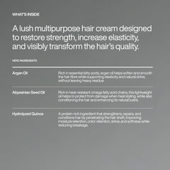 Harklinikken Hair Hydrating Creme on-dry-hair finishing for frizz control.