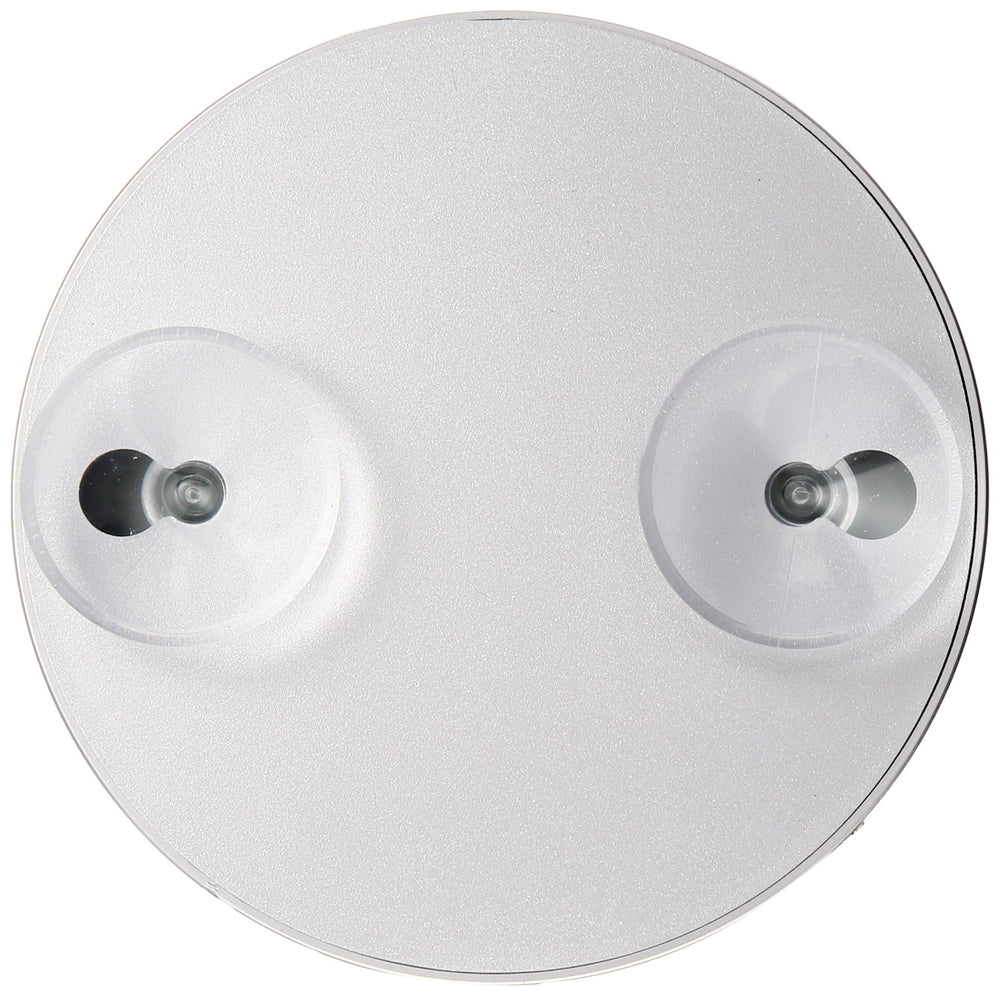 Harry D Koenig & Co round 5-inch magnification mirror close-up for precise grooming.