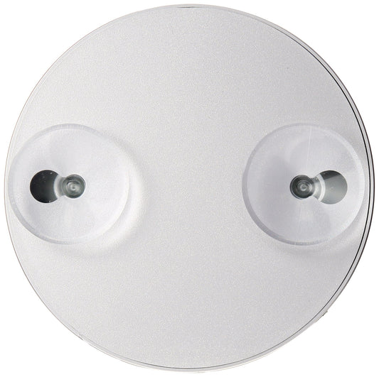 Harry D Koenig & Co round 5-inch magnification mirror close-up for precise grooming.