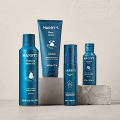 Harry's Shaving Cream brand trust seal reflecting quality and value.