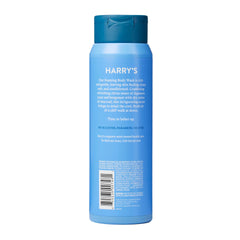 Harry's Stone body wash creating rich lather for a smooth post-shower feel.