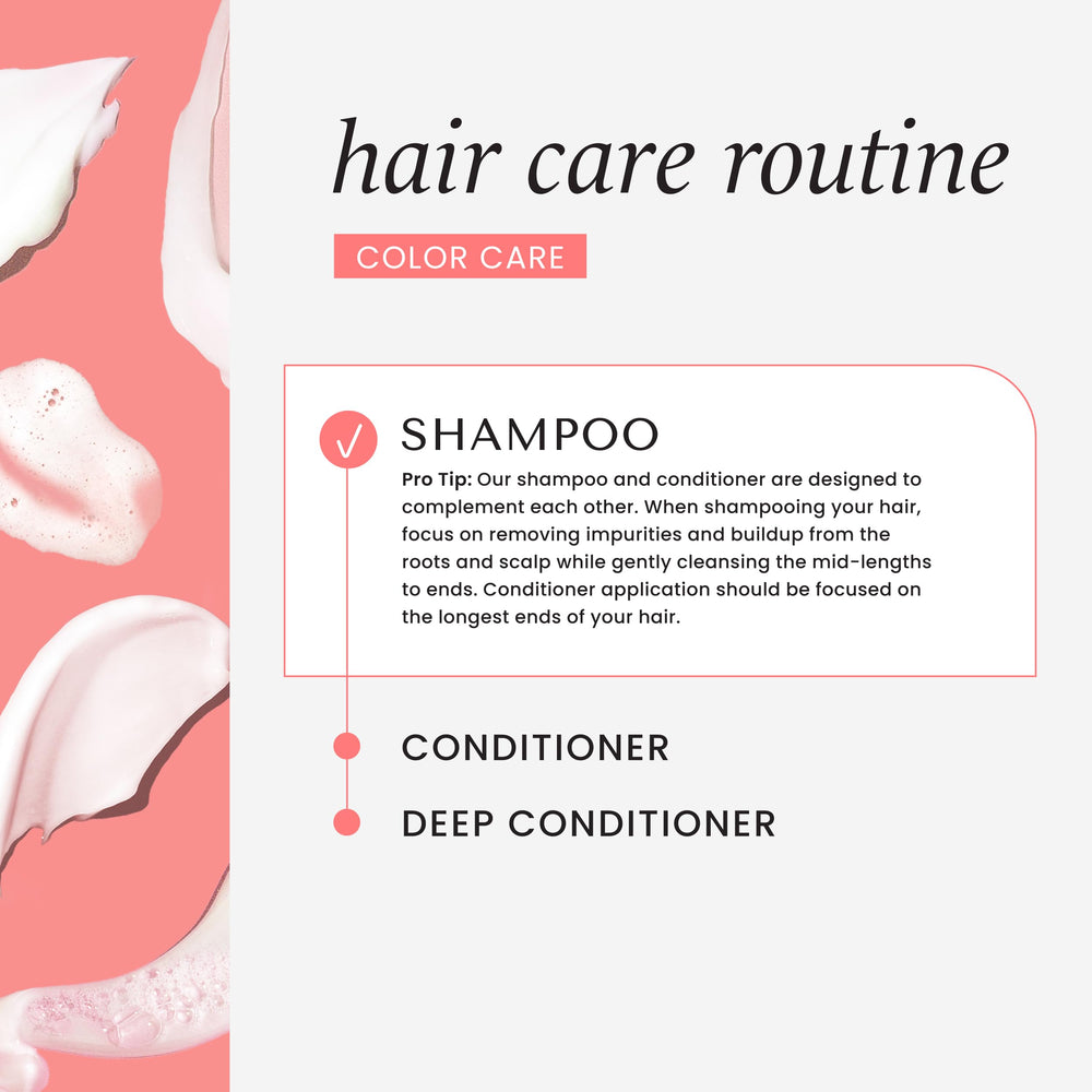HASK Color Care Conditioner dispense, convenient use for nourishing color-treated hair