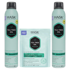 HASK Dry Shampoo Duo bottles refresh hair and add volume