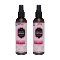 HASK Keratin 5-in-1 Leave-In Spray bottle set for easy all-hair-type routine