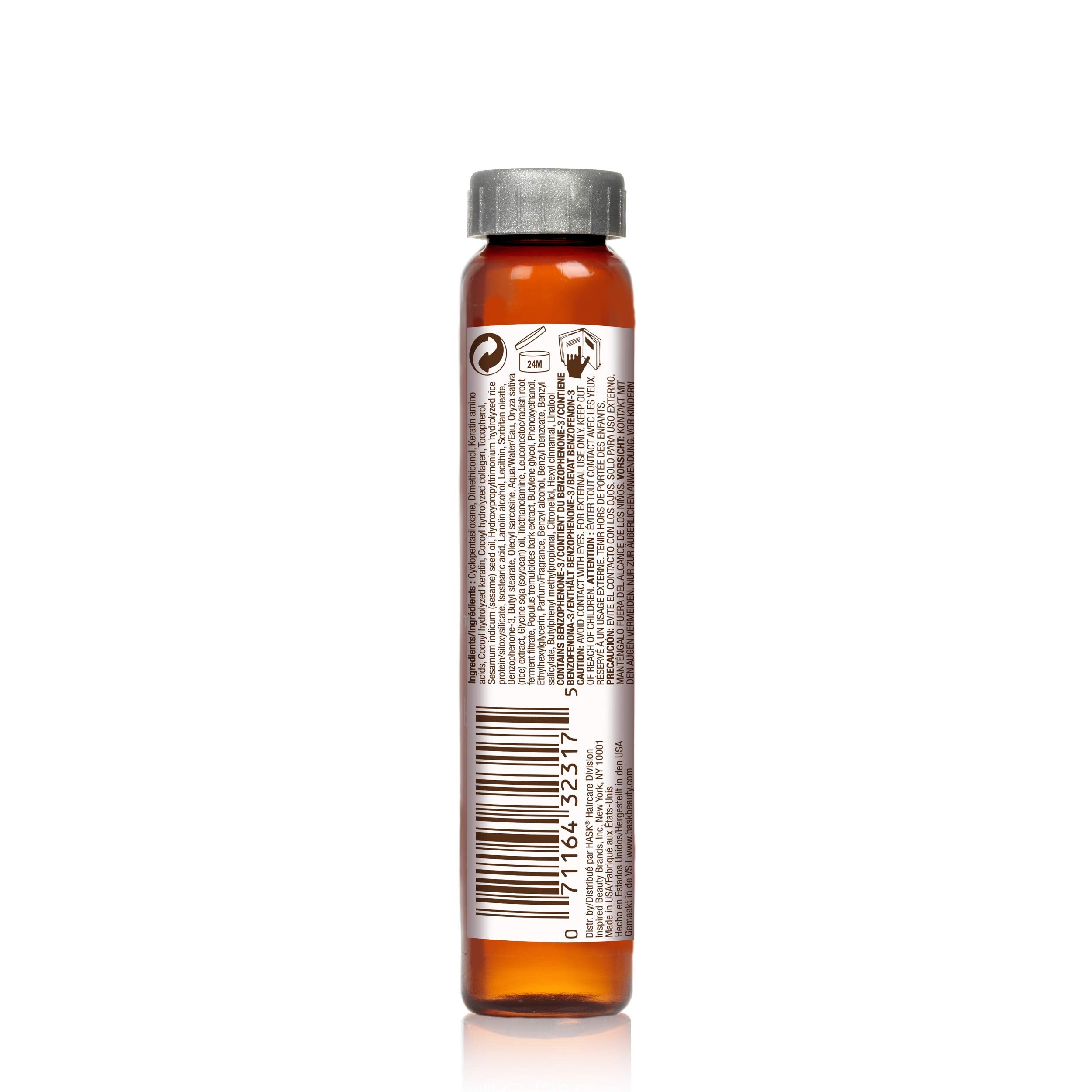HASK Keratin Hair Oil remains sulfate- and gluten-free for sensitive routines