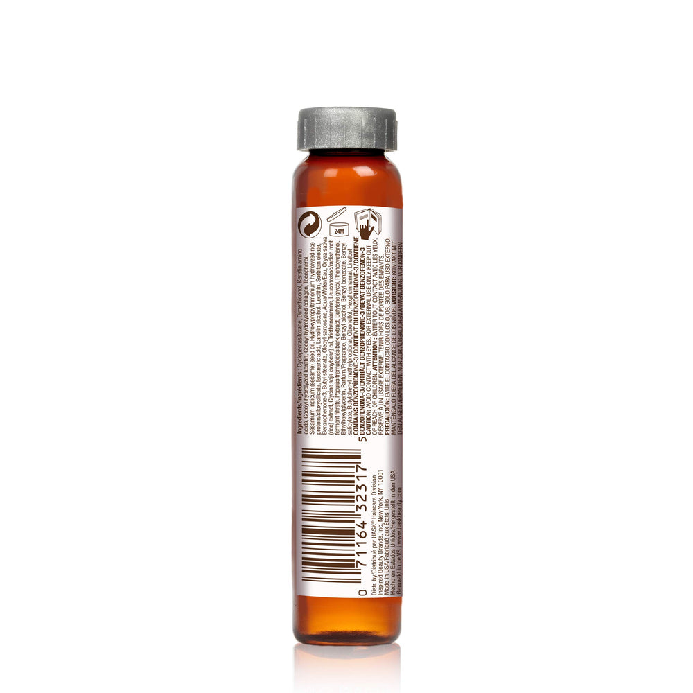 HASK Keratin Hair Oil remains sulfate- and gluten-free for sensitive routines