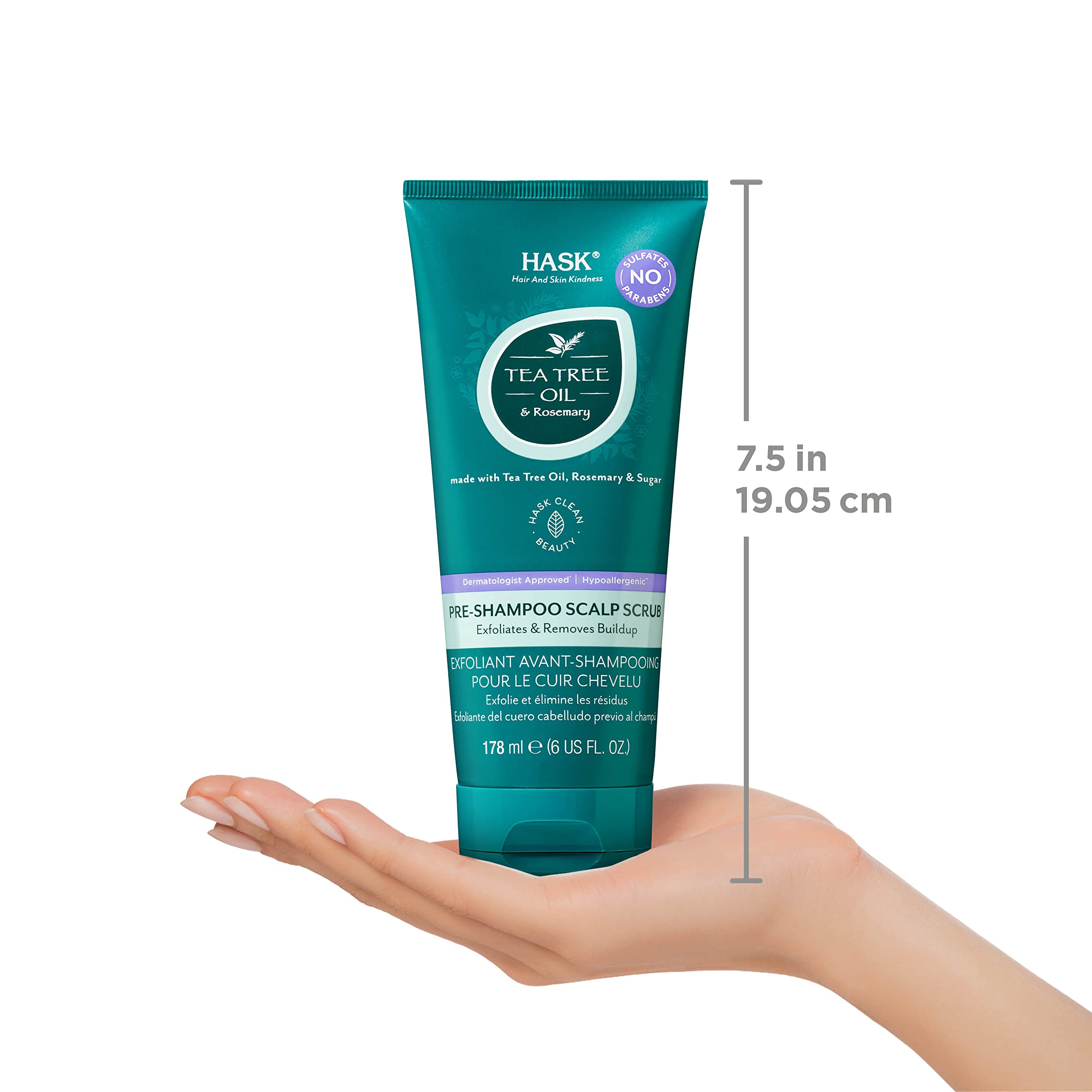 HASK 2-pack packaging display emphasizing value and color-safe benefits.