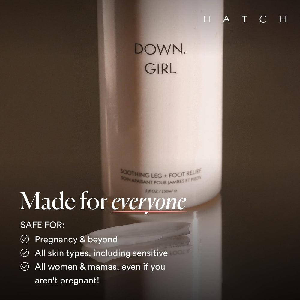 Packaging close-up emphasizing ginger and mint ingredients for soothing skin