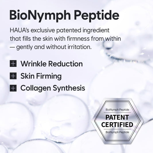HAUA Bionymph Serum dropper enables precise application for targeted care.