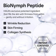 HAUA Bionymph Serum dropper enables precise application for targeted care.